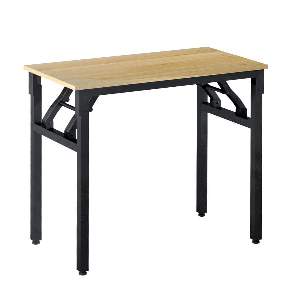 Artiss Furniture > Office > Desks Artiss Computer Desk Laptop Table Bookshelf Desk Storage Rack Office Study Oak