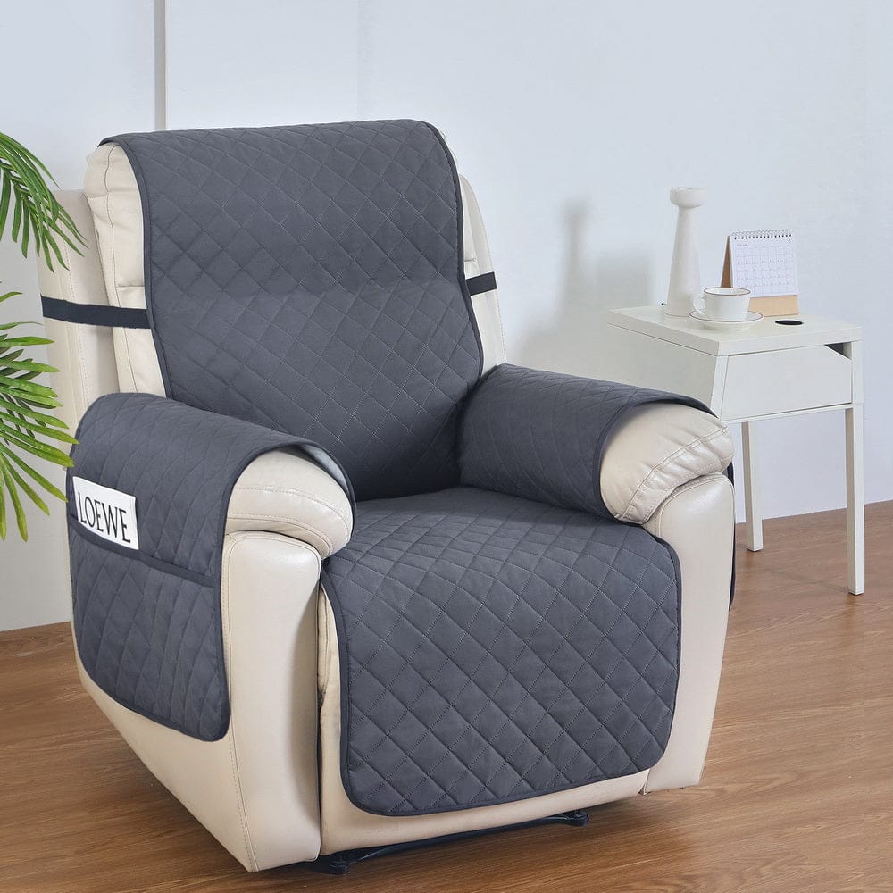 Artiss Furniture > Outdoor > Outdoor Chairs Artiss Recliner Chair Cover 100% Water Resistant Grey