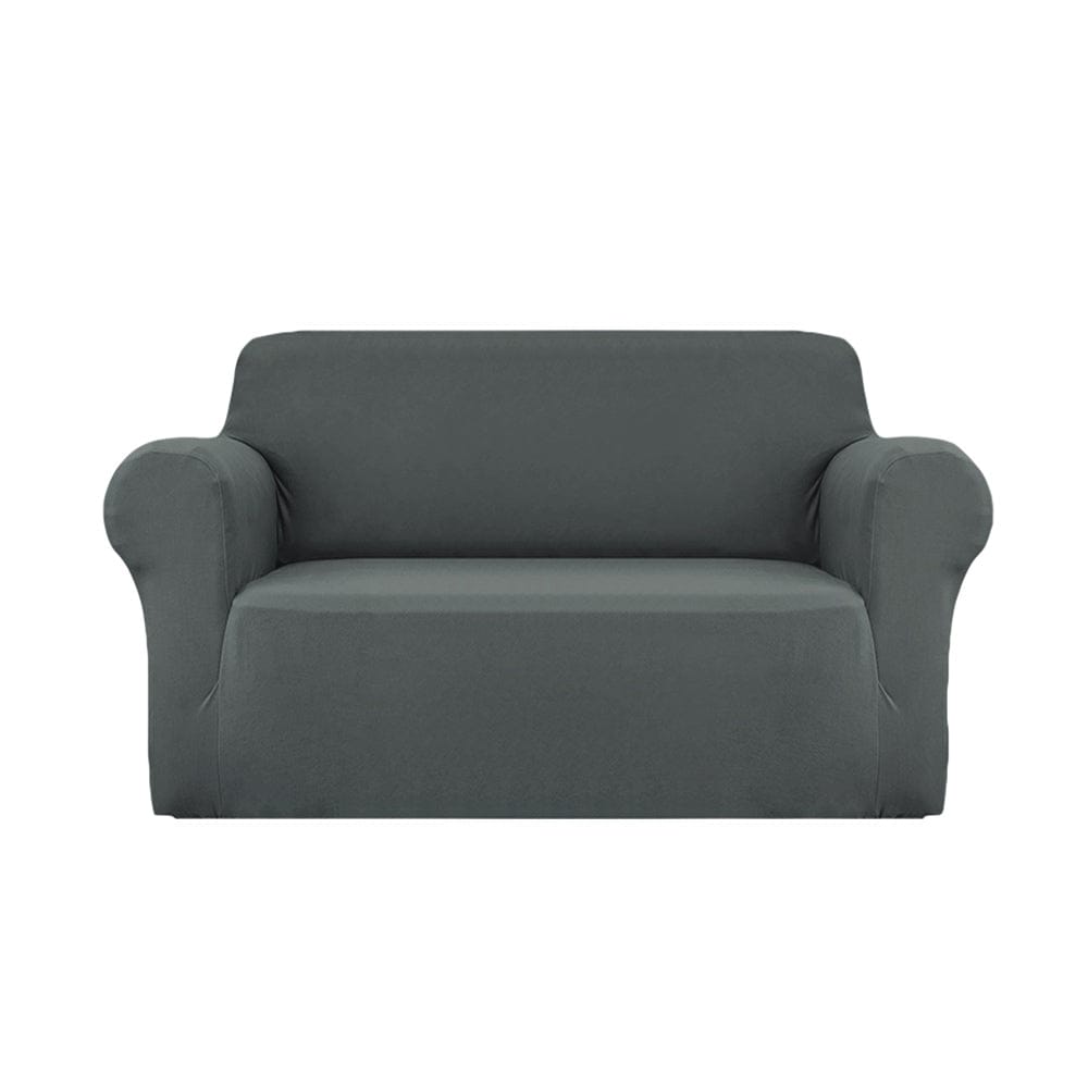 Artiss Furniture > Sofas > Sofa Accessories Artiss Sofa Cover Couch Covers 2 Seater Stretch Grey