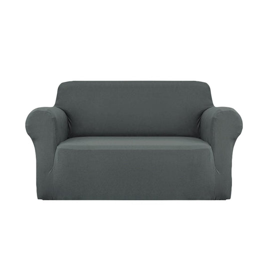 Artiss Furniture > Sofas > Sofa Accessories Artiss Sofa Cover Couch Covers 2 Seater Stretch Grey