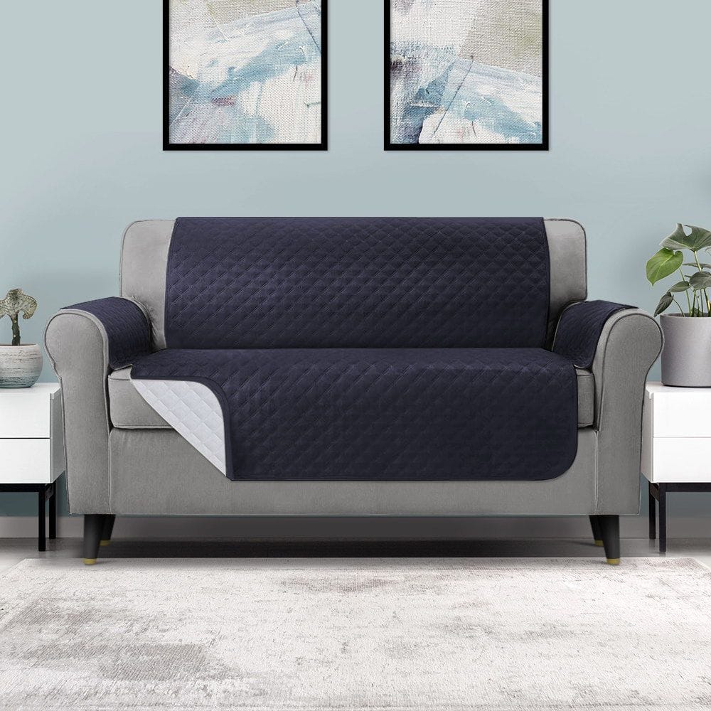 Artiss Furniture > Sofas > Sofa Accessories Artiss Sofa Cover Couch Covers 3 Seater Easy to Clean Dark Grey