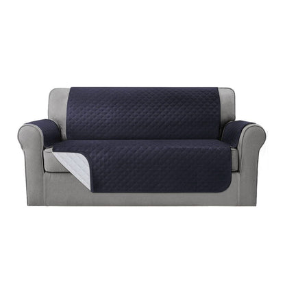 Artiss Furniture > Sofas > Sofa Accessories Artiss Sofa Cover Couch Covers 3 Seater Easy to Clean Dark Grey