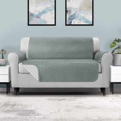 Artiss Furniture > Sofas > Sofa Accessories Artiss Sofa Cover Couch Covers 3 Seater Easy to Clean Grey