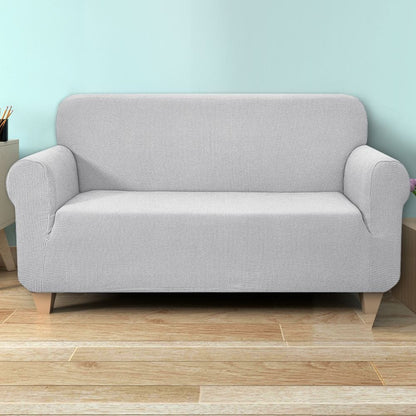 Artiss Furniture > Sofas > Sofa Accessories Artiss Sofa Cover Couch Covers 3 Seater High Stretch Grey