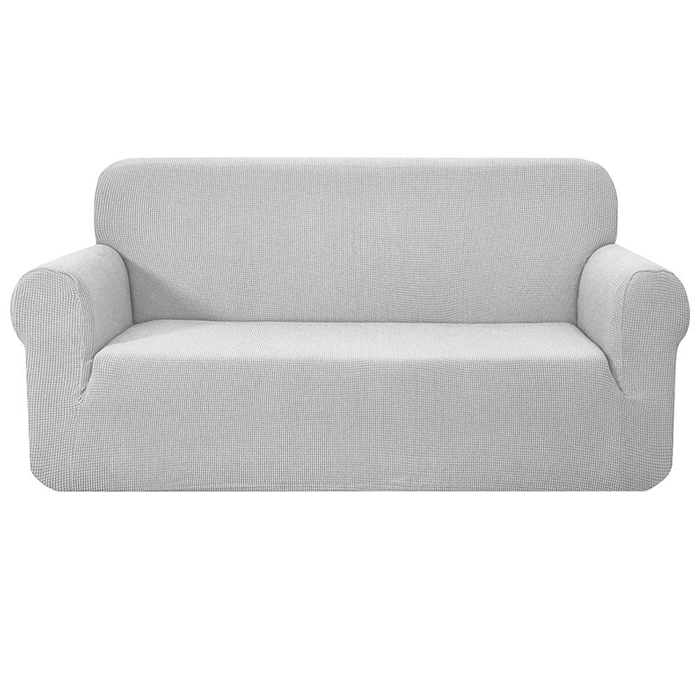 Artiss Furniture > Sofas > Sofa Accessories Artiss Sofa Cover Couch Covers 3 Seater High Stretch Grey