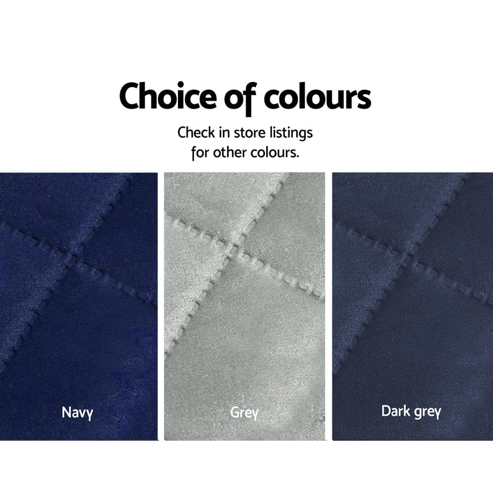 Artiss Furniture > Sofas > Sofa Accessories Artiss Sofa Cover Couch Covers 3 Seater Quilted Dark Grey
