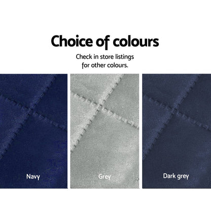 Artiss Furniture > Sofas > Sofa Accessories Artiss Sofa Cover Couch Covers 3 Seater Quilted Dark Grey