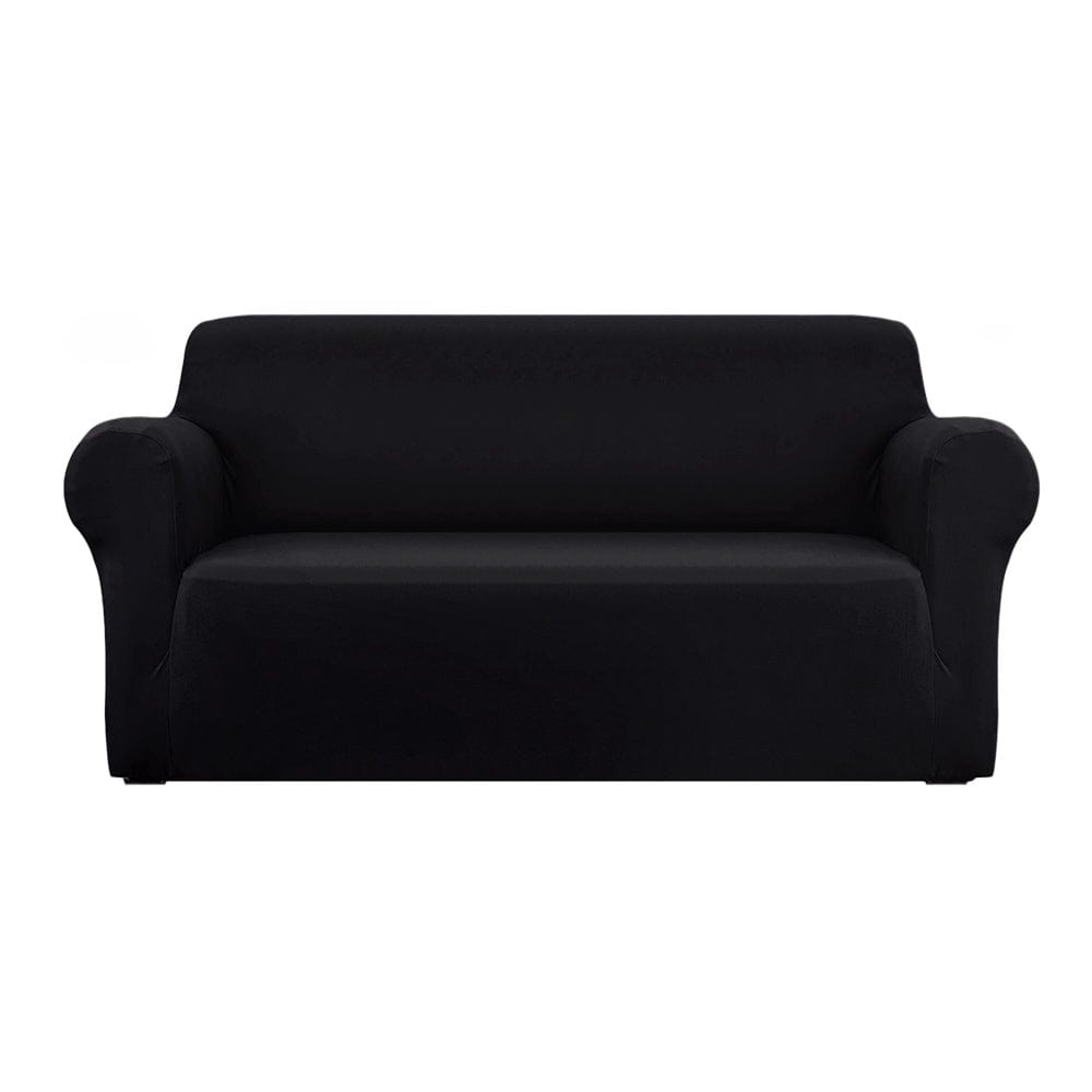 Artiss Furniture > Sofas > Sofa Accessories Artiss Sofa Cover Couch Covers 3 Seater Stretch Black