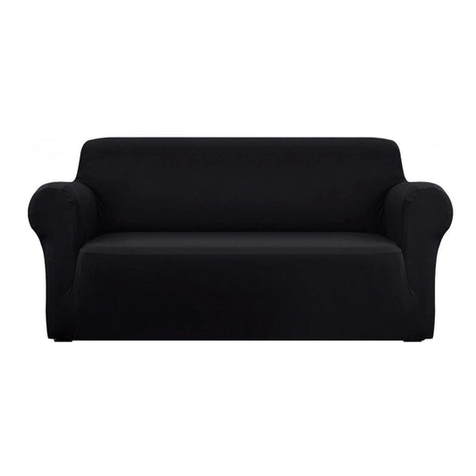 Artiss Furniture > Sofas > Sofa Accessories Artiss Sofa Cover Couch Covers 3 Seater Stretch Black