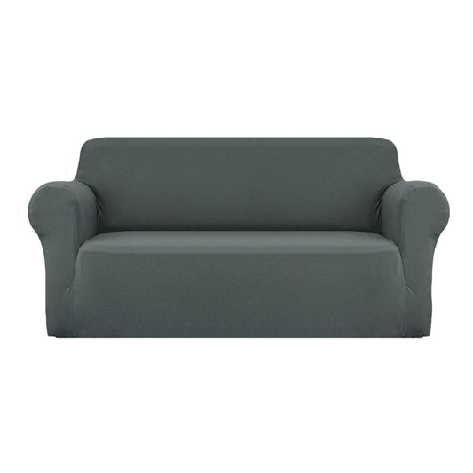 Artiss Furniture > Sofas > Sofa Accessories Artiss Sofa Cover Couch Covers 3 Seater Stretch Grey
