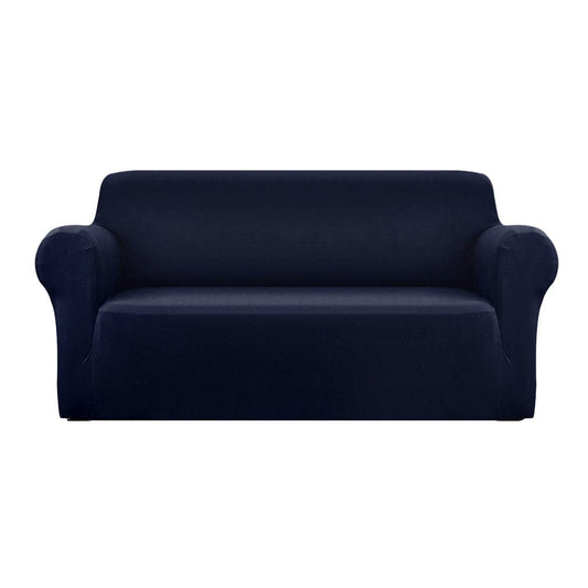 Artiss Furniture > Sofas > Sofa Accessories Artiss Sofa Cover Couch Covers 3 Seater Stretch Navy