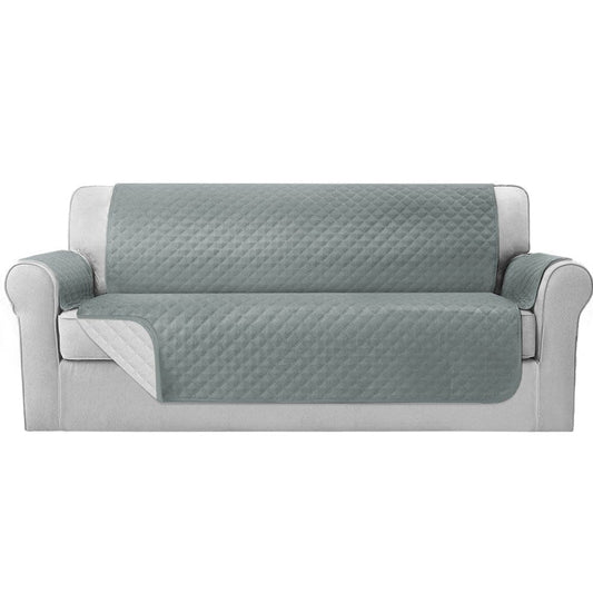 Artiss Furniture > Sofas > Sofa Accessories Artiss Sofa Cover Couch Covers 4 Seater 100% Water Resistant Grey