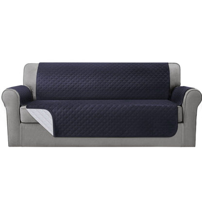 Artiss Furniture > Sofas > Sofa Accessories Artiss Sofa Cover Couch Covers 4 Seater Easy to Clean Dark Grey