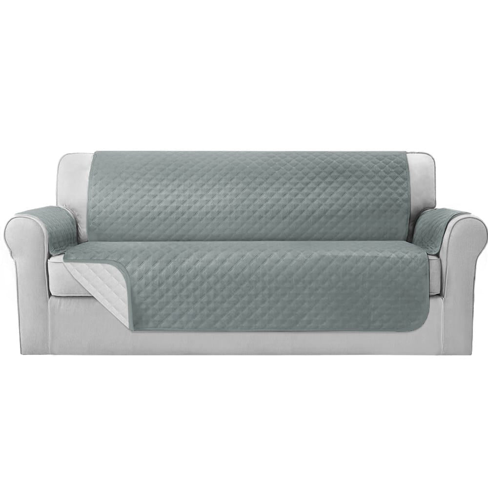 Artiss Furniture > Sofas > Sofa Accessories Artiss Sofa Cover Couch Covers 4 Seater Easy to Clean Grey