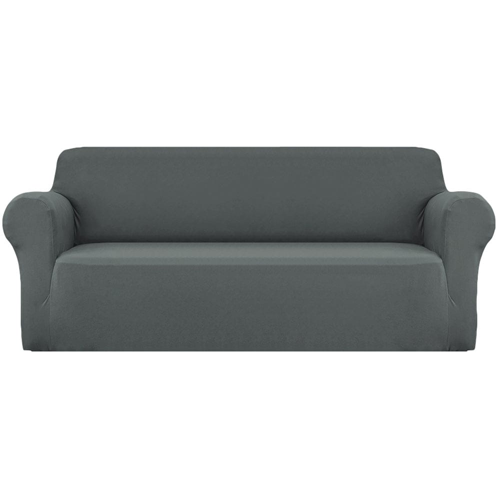 Artiss Furniture > Sofas > Sofa Accessories Artiss Sofa Cover Couch Covers 4 Seater Stretch Grey