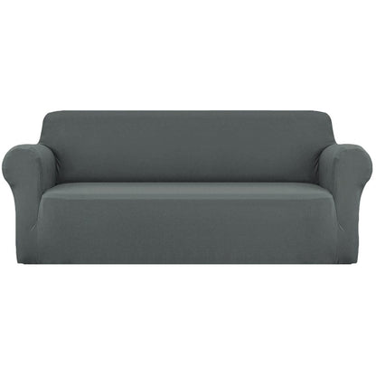 Artiss Furniture > Sofas > Sofa Accessories Artiss Sofa Cover Couch Covers 4 Seater Stretch Grey