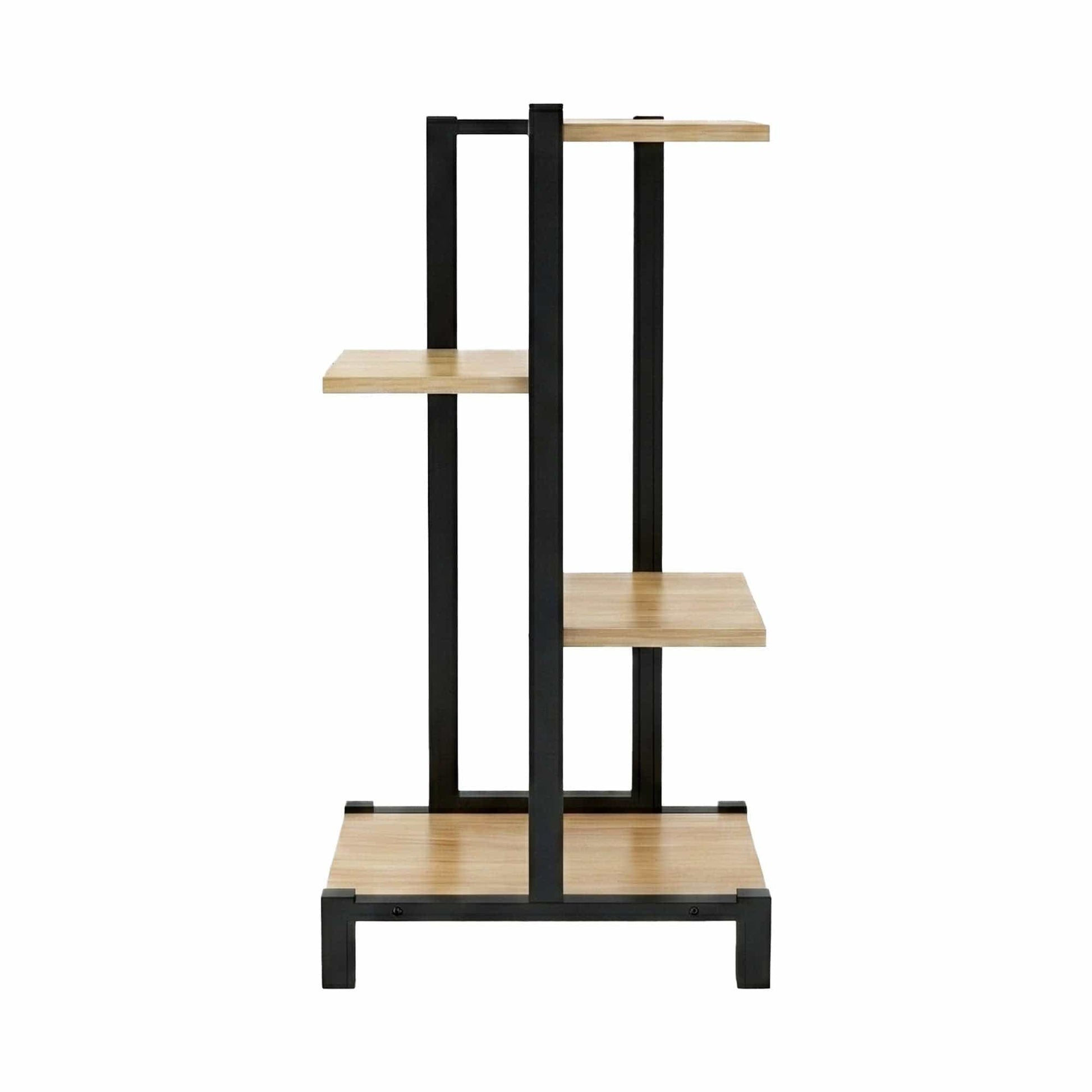 Artiss Home & Garden > Artificial Plants > Pots, Planters & Accessories Artiss 4 Tiers Plant Stand Metal Flower Pots Shelf Indoor Outdoor Garden Home