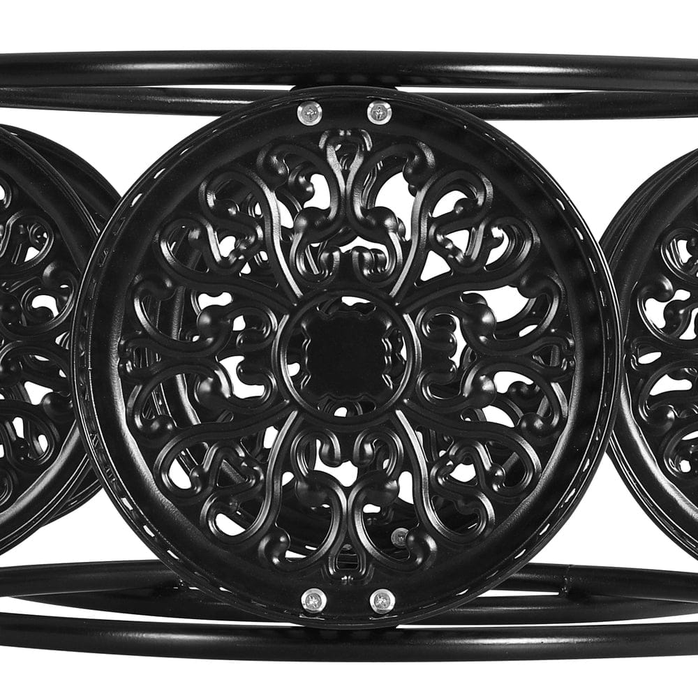 Artiss Home & Garden > Artificial Plants > Pots, Planters & Accessories Artiss Plant Stand 6 Tier Metal Flower Pot Rack Wheels