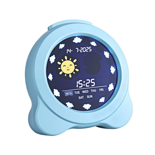 Artiss Home & Garden > Decor > Clocks Artiss 3.8" Digital Day Clock Calendar Alarm LCD Display Blue