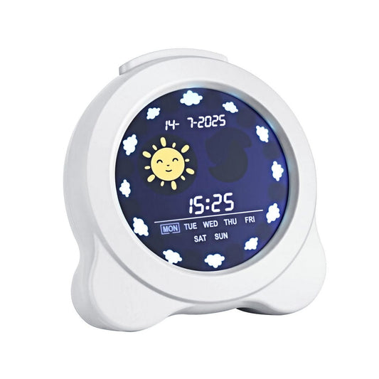 Artiss Home & Garden > Decor > Clocks Artiss 3.8" Digital Day Clock Calendar Alarm LCD Display White