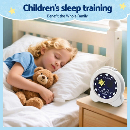 Artiss Home & Garden > Decor > Clocks Artiss 3.8" Digital Day Clock Calendar Alarm LCD Display White