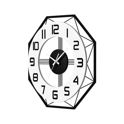 Artiss Home & Garden > Decor > Clocks Artiss 60CM Wall Clock Octagon