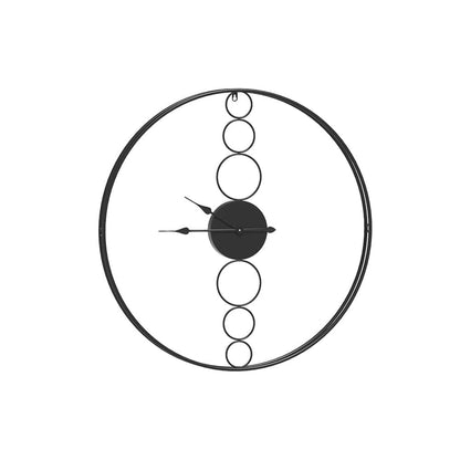 Artiss Home & Garden > Decor > Clocks Artiss 75cm Wall Clock Large No Numeral Round Black