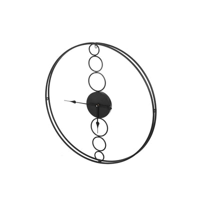 Artiss Home & Garden > Decor > Clocks Artiss 75cm Wall Clock Large No Numeral Round Black
