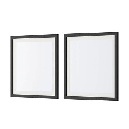 Artiss Home & Garden > Decor > Picture Frames Artiss Photo Frame 2PCS Set Black