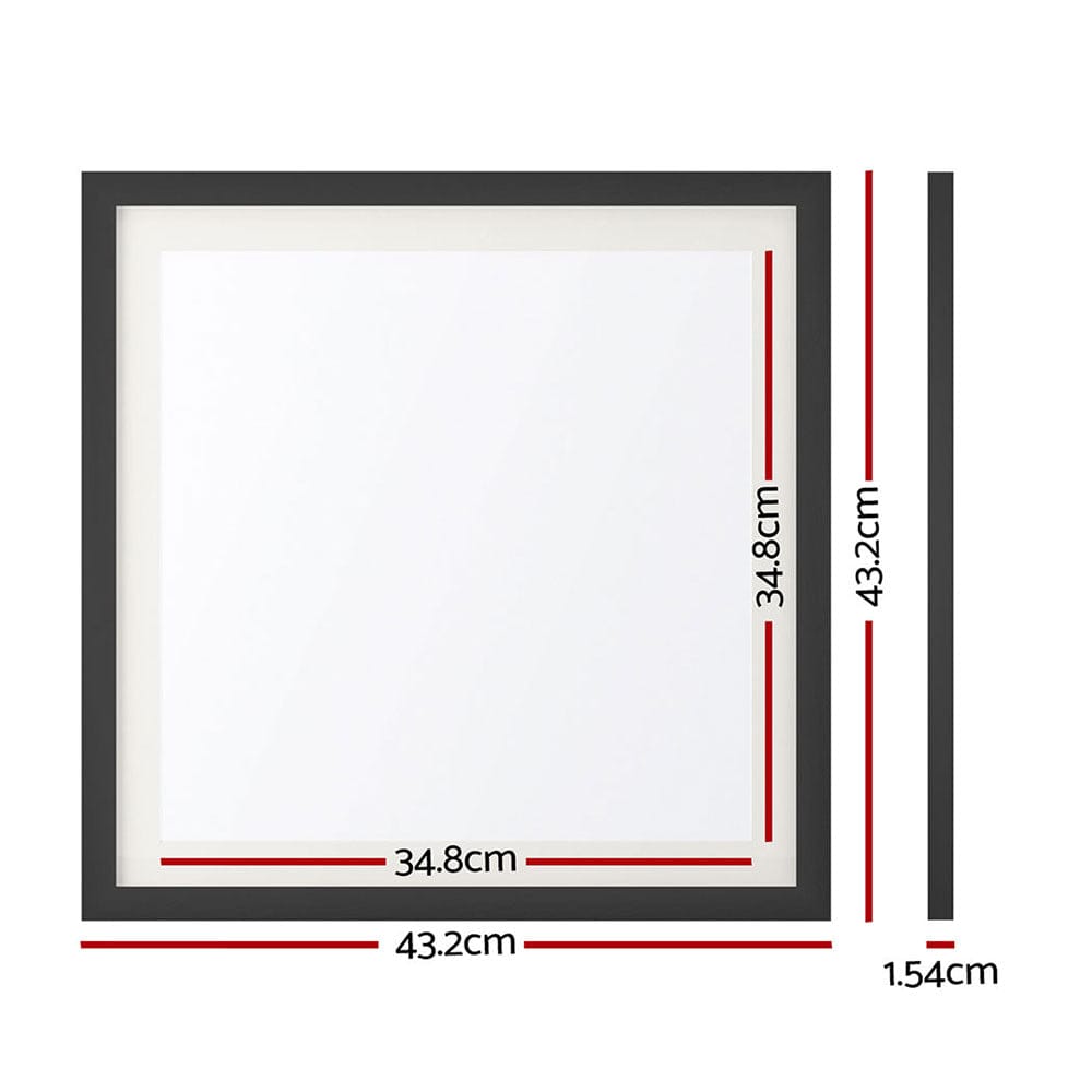 Artiss Home & Garden > Decor > Picture Frames Artiss Photo Frame 2PCS Set Black