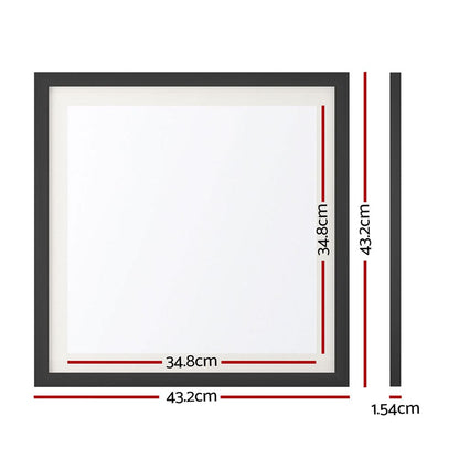 Artiss Home & Garden > Decor > Picture Frames Artiss Photo Frame 2PCS Set Black
