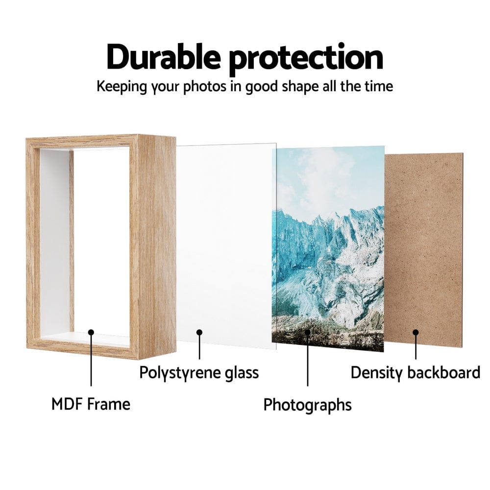 Artiss Home & Garden > Decor > Picture Frames Artiss Photo Frame 3PCS Set 3D