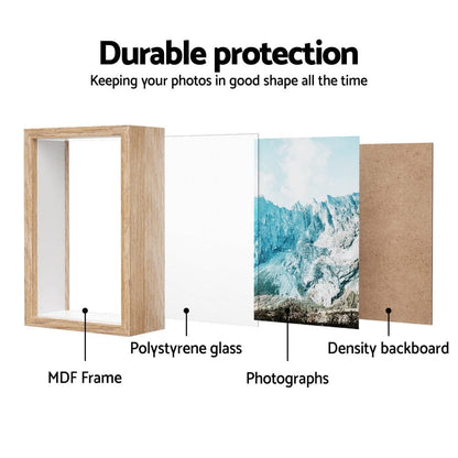 Artiss Home & Garden > Decor > Picture Frames Artiss Photo Frame 3PCS Set 3D