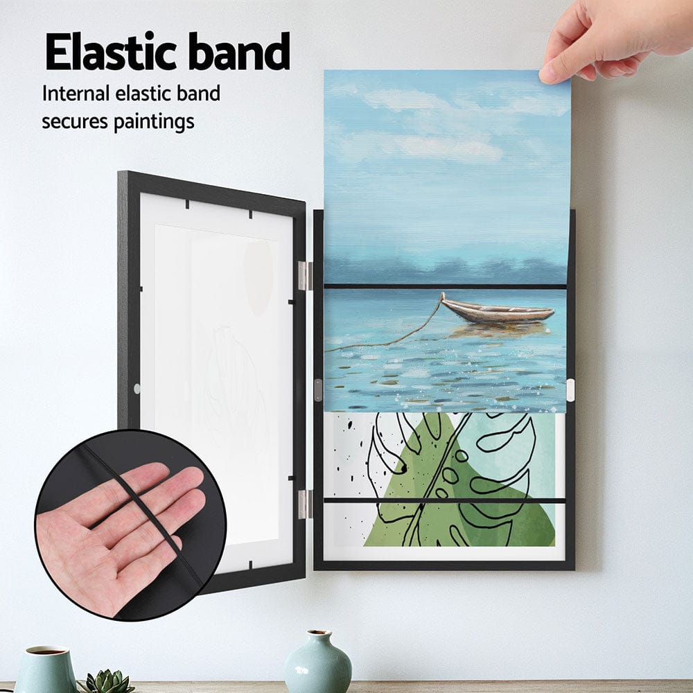Artiss Home & Garden > Decor > Picture Frames Artiss Photo Frame A4 3PCS Set