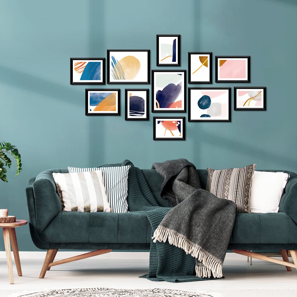 Artiss Home & Garden > Decor > Picture Frames Artiss Photo Frames Art Holder 11PCS 5x7" 6x8" 8x10" Black