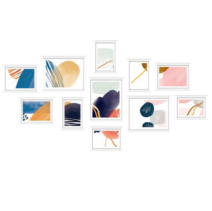 Artiss Home & Garden > Decor > Picture Frames Artiss Photo Frames Art Holder 11PCS 5x7" 6x8" 8x10" White
