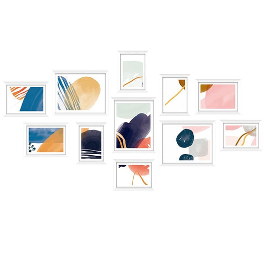 Artiss Home & Garden > Decor > Picture Frames Artiss Photo Frames Art Holder 11PCS 5x7" 6x8" 8x10" White