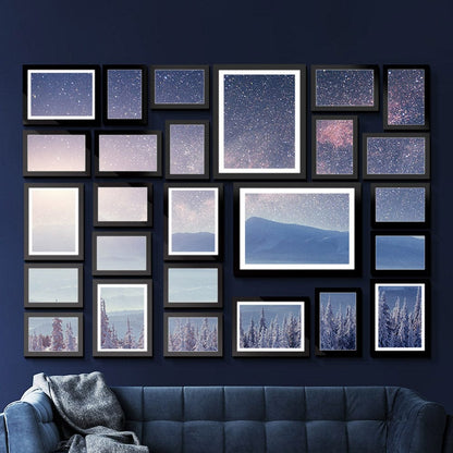 Artiss Home & Garden > Decor > Picture Frames Artiss Photo Frames Art Holder 26PCS 8x10" 5x7" 4x6" 3.5x5" Black