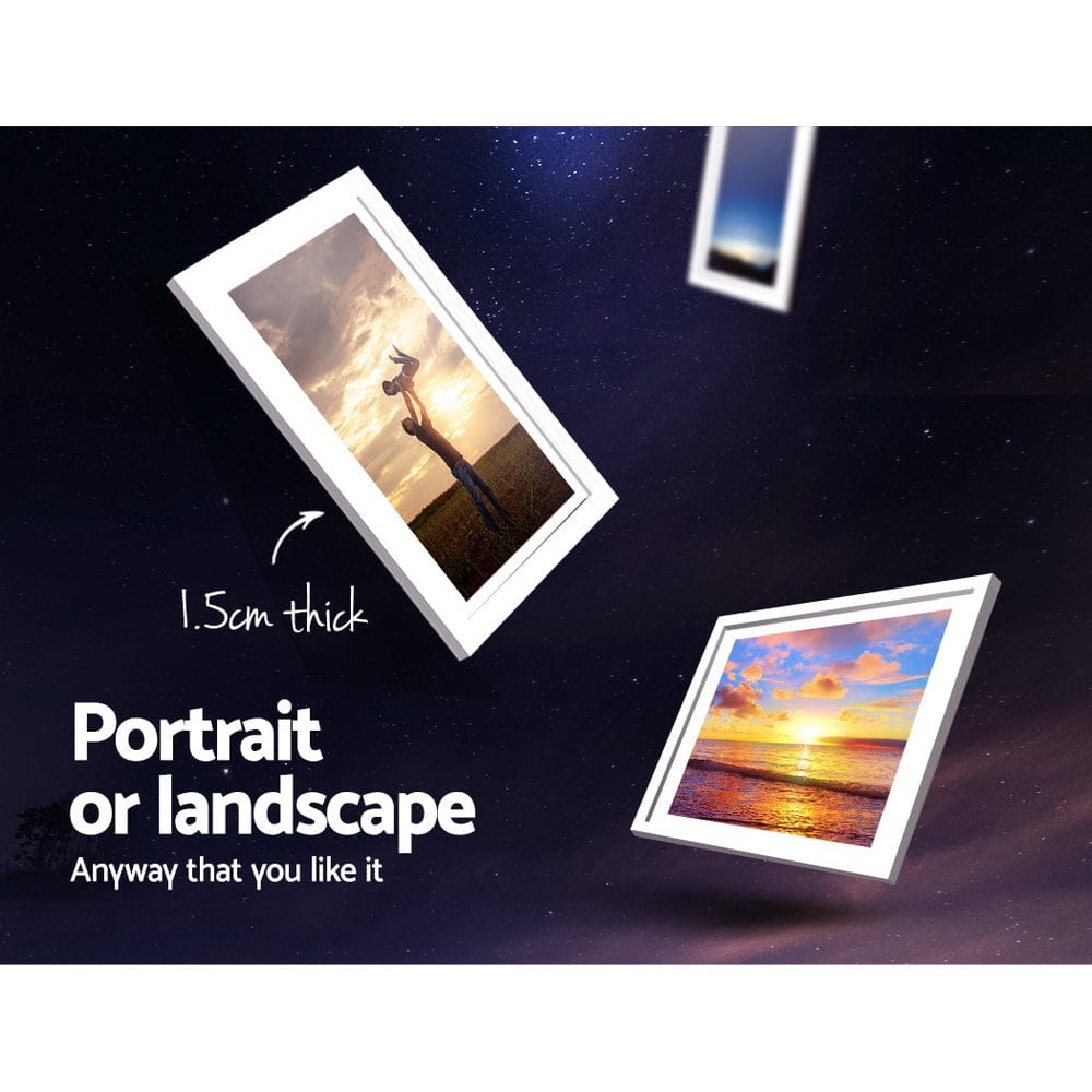 Artiss Home & Garden > Decor > Picture Frames Artiss Photo Frames Art Holder 26PCS 8x10" 5x7" 4x6" 3.5x5" White