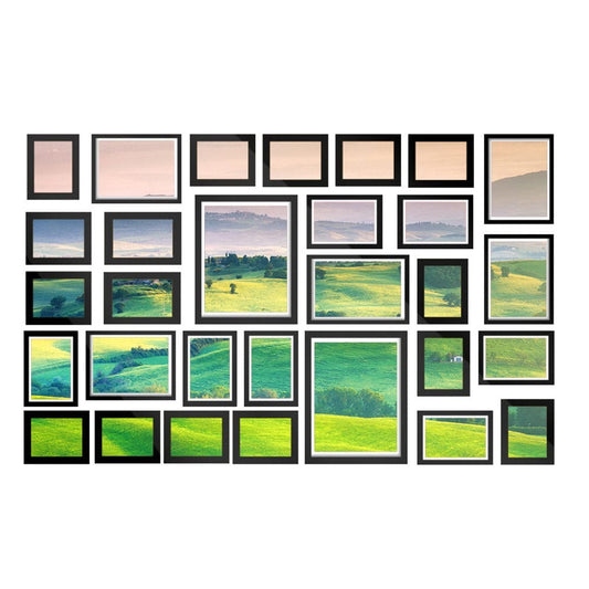 Artiss Home & Garden > Decor > Picture Frames Artiss Photo Frames Art Holder 30PCS 8x10" 5x7" 4x6" 3.5x5" Black