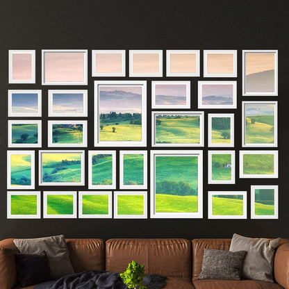 Artiss Home & Garden > Decor > Picture Frames Artiss Photo Frames Art Holder 30PCS 8x10" 5x7" 4x6" 3.5x5" White