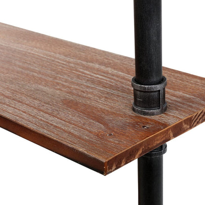 Artiss Home & Garden > DIY > Kitchen & Bathroom DIY Artiss Floating DIY Pipe Shelf 3 Tiers - ISSA
