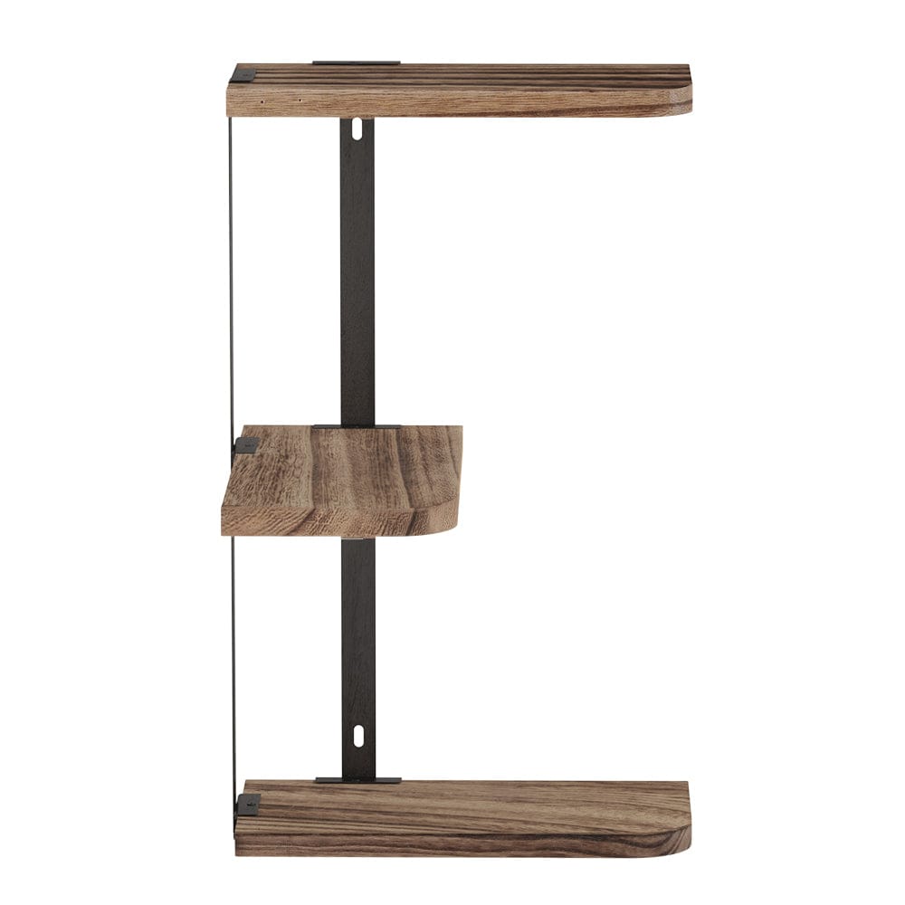 Artiss Home & Garden > DIY > Kitchen & Bathroom DIY Artiss Floating Wall Shelf 3-Tier