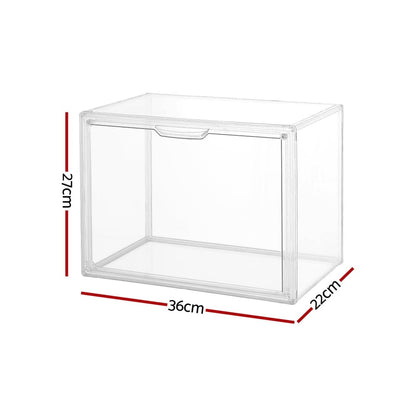 Artiss Home & Garden > Hobbies > Arts & Crafts Artiss Clear Acrylic Display Case Dustproof Protection Box For Toys 27CM
