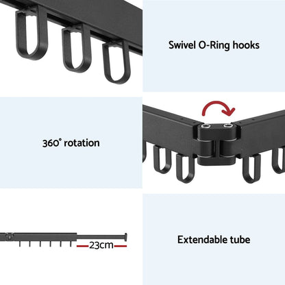 Artiss Home & Garden > Laundry & Cleaning > Drying Racks & Hangers Artiss Clothes Rack Airer Drying Folding Hanger