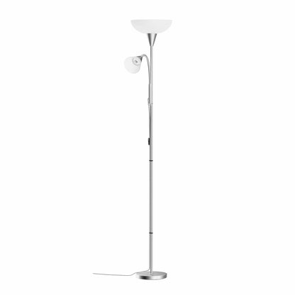 Artiss Home & Garden > Lighting > Floor Lamps Artiss Floor Lamp Mother and Child Modern Home Living Room Office Reading Silver