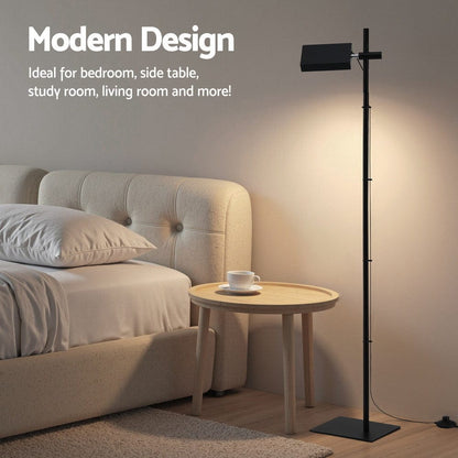 Artiss Home & Garden > Lighting > Floor Lamps Artiss LED Floor Lamp, Modern Reading Lamp 360～ Rotating Adjustable Light Head,12W Standing Lamp for Living Room, Bedroom Office