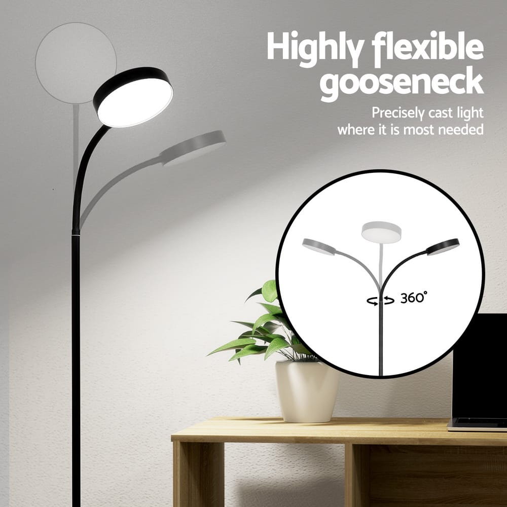 Artiss Home & Garden > Lighting > Floor Lamps Artiss LED Floor Lamp Remote Adjustable Light Stand Home Living Room Reading