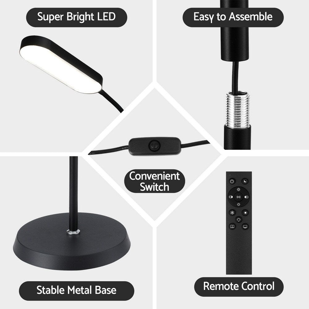 Artiss Home & Garden > Lighting > Floor Lamps Artiss LED Floor Lamp with Remote Control & 4 Color Temperature Reading Living Room Bedroom Office