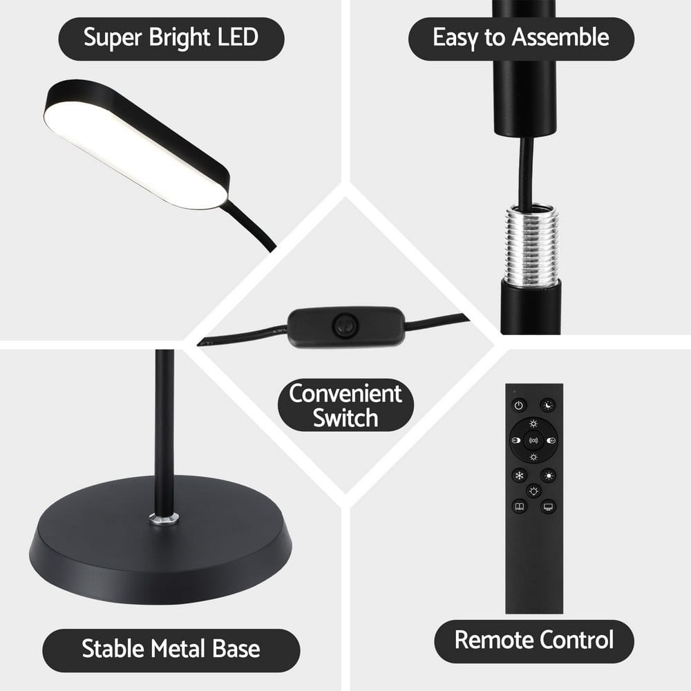 Artiss Home & Garden > Lighting > Floor Lamps Artiss LED Floor Lamp with Remote Control & 4 Color Temperature Reading Living Room Bedroom Office